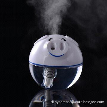 Mini humidifier, made of ABS + PS